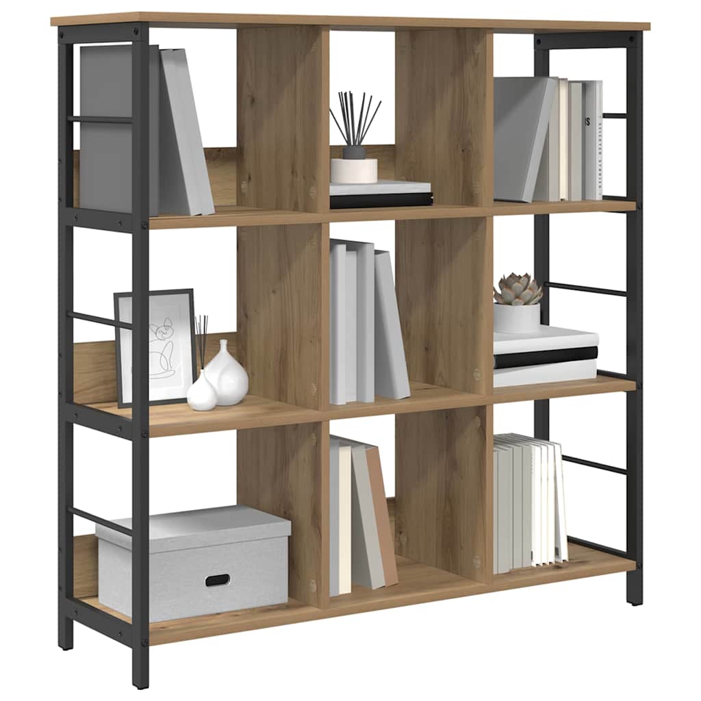 Boekenkast Artisan Eiken 102 x 32 x 104,5 cm Bewerkt hout