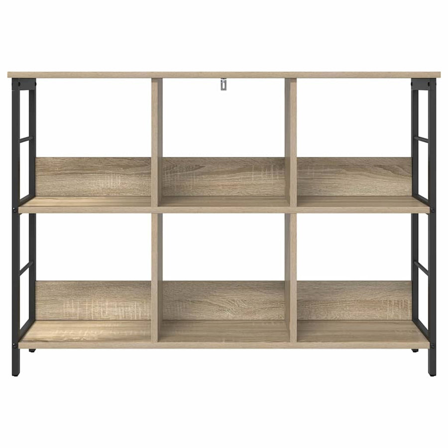 Boekenkast Sonoma Eiken 102 x 32 x 72,5 cm Bewerkt hout