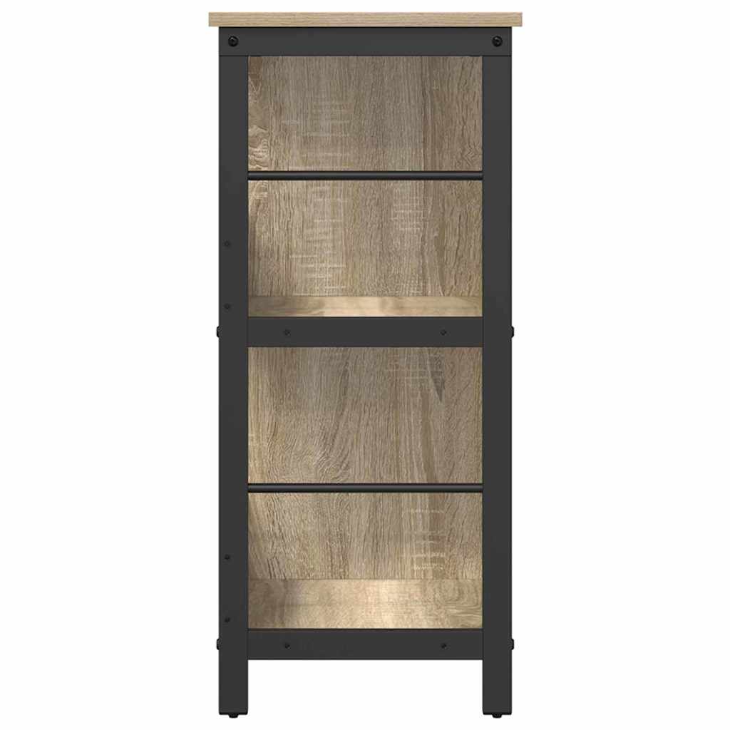 Boekenkast Sonoma Eiken 102 x 32 x 72,5 cm Bewerkt hout