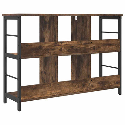 Boekenkast Gerookt eiken 102 x 32 x 72,5 cm Bewerkt hout