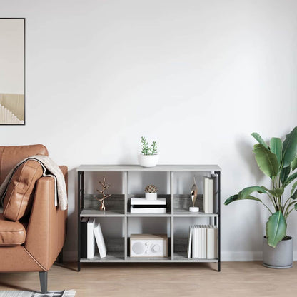 Boekenkast Grijs Sonoma 102 x 32 x 72,5 cm Bewerkt hout