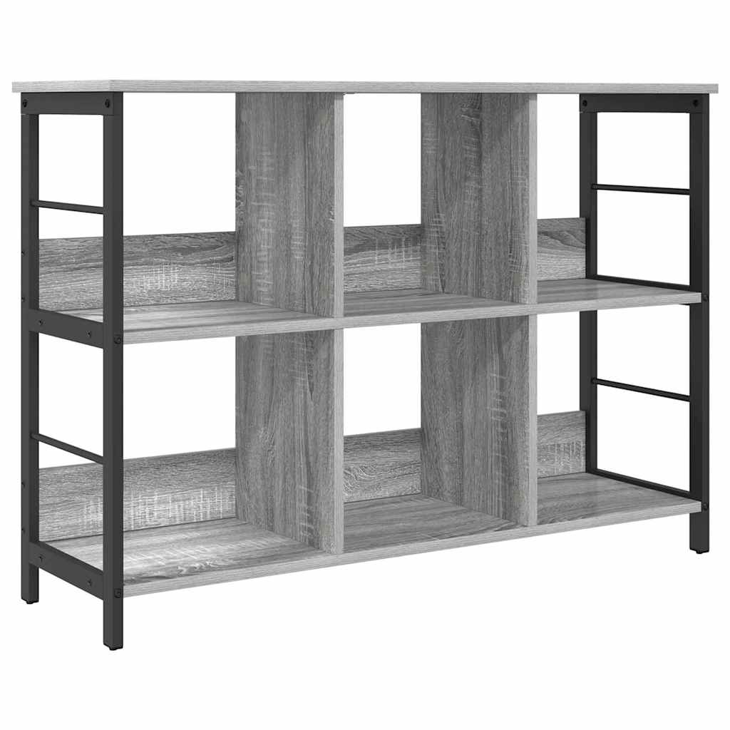Boekenkast Grijs Sonoma 102 x 32 x 72,5 cm Bewerkt hout