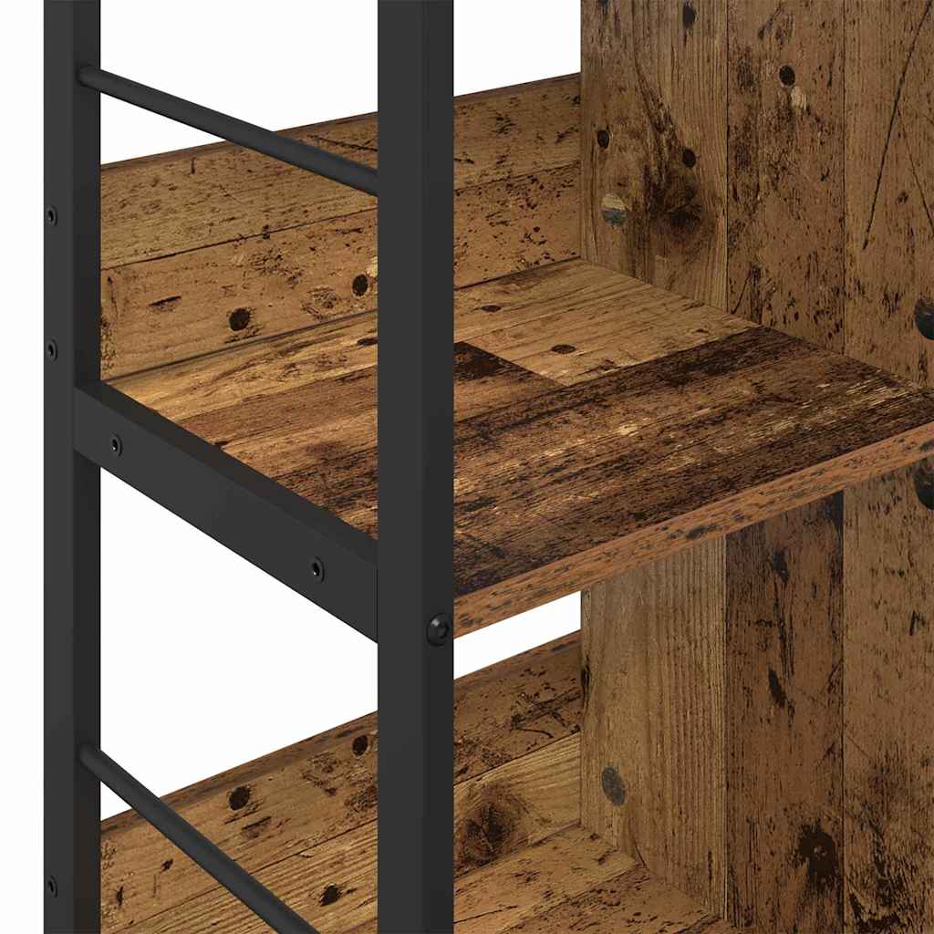 Boekenkast Oud Hout 102 x 32 x 72,5 cm Bewerkt hout