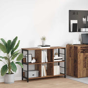 Boekenkast 102x32x72,5 cm bewerkt hout