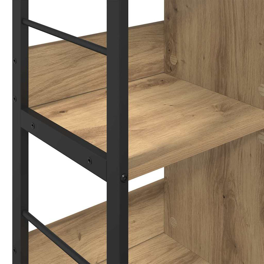 Boekenkast Artisan Eiken 102 x 32 x 72,5 cm Bewerkt hout