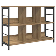 Boekenkast Artisan Eiken 102 x 32 x 72,5 cm Bewerkt hout