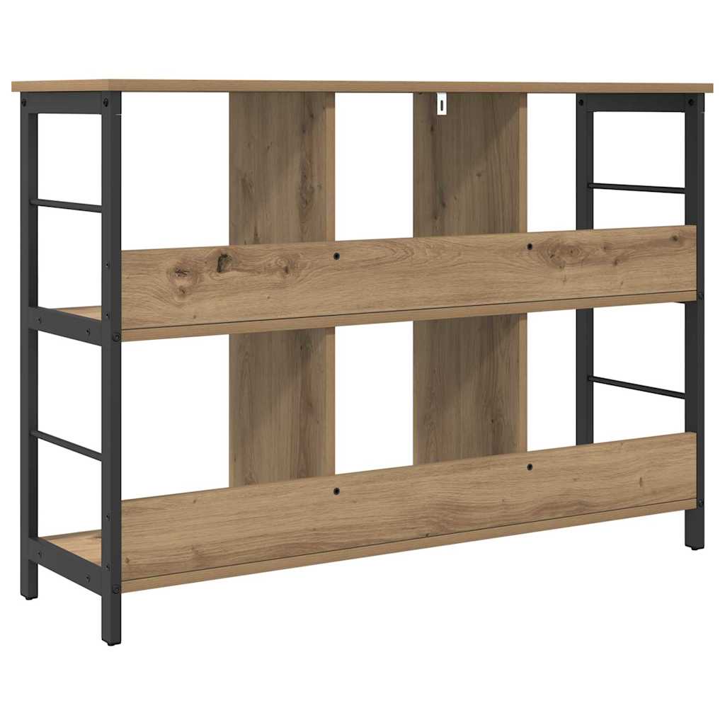 Boekenkast Artisan Eiken 102 x 32 x 72,5 cm Bewerkt hout