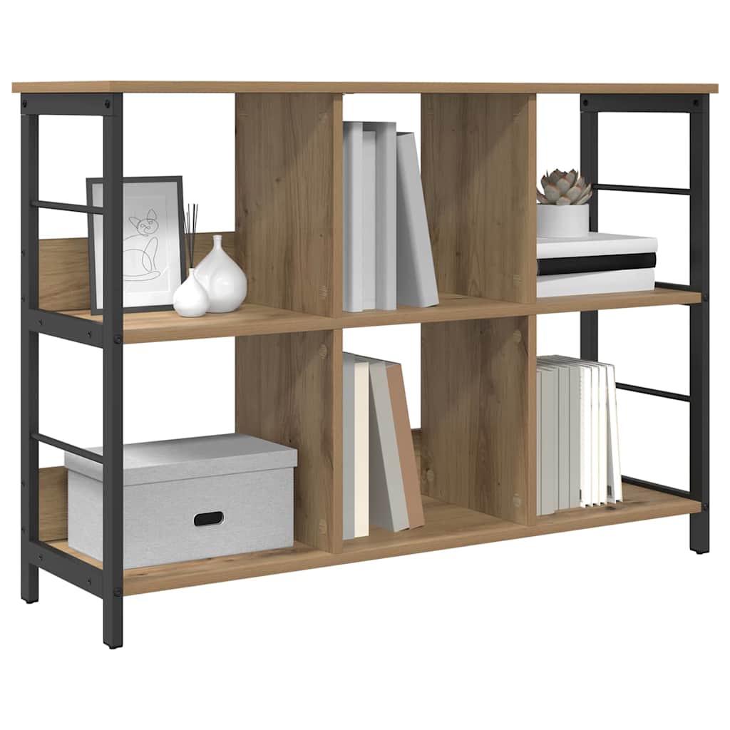 Boekenkast Artisan Eiken 102 x 32 x 72,5 cm Bewerkt hout