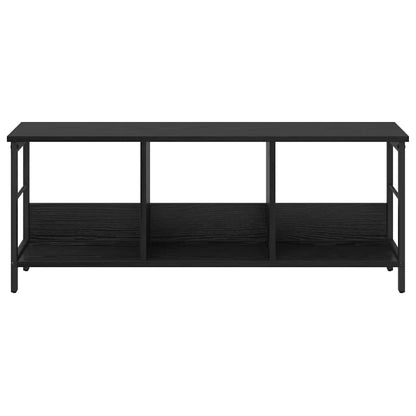 Boekenkast Zwart Eiken 102 x 32 x 40,5 cm Bewerkt hout