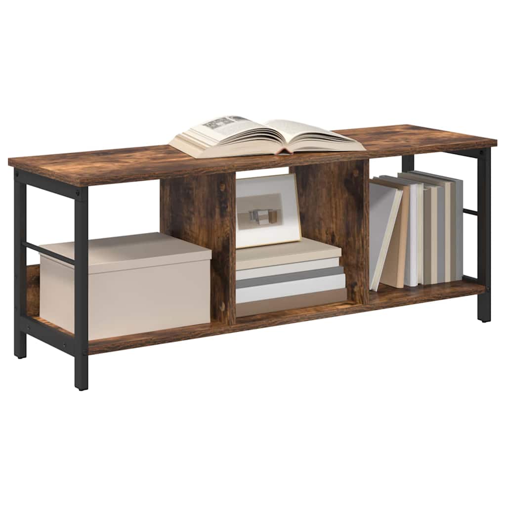 Boekenkast Gerookt eiken 102 x 32 x 40,5 cm Bewerkt hout