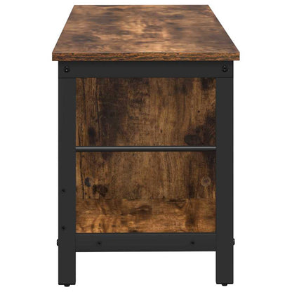 Boekenkast Gerookt eiken 102 x 32 x 40,5 cm Bewerkt hout