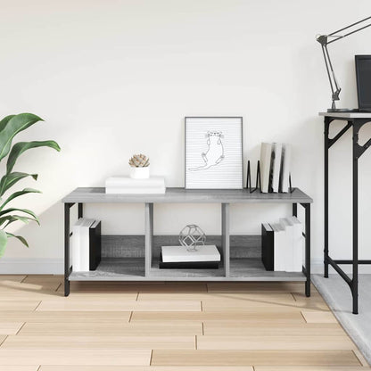 Boekenkast Grijs Sonoma 102 x 32 x 40,5 cm Bewerkt hout