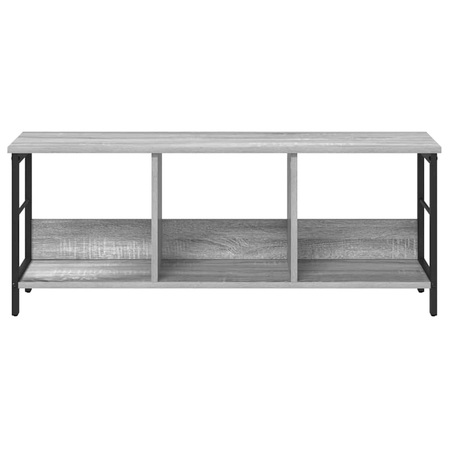 Boekenkast Grijs Sonoma 102 x 32 x 40,5 cm Bewerkt hout