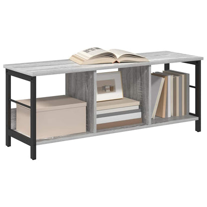 Boekenkast Grijs Sonoma 102 x 32 x 40,5 cm Bewerkt hout