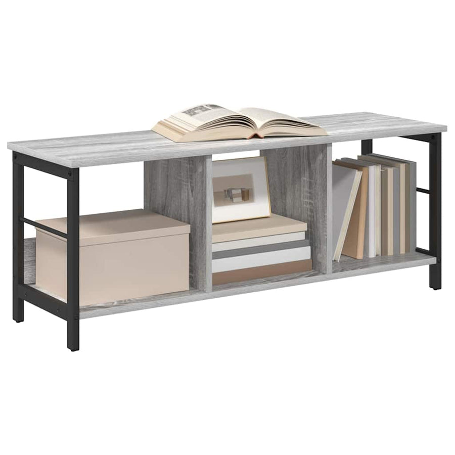 Boekenkast Grijs Sonoma 102 x 32 x 40,5 cm Bewerkt hout