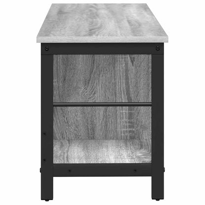 Boekenkast Grijs Sonoma 102 x 32 x 40,5 cm Bewerkt hout