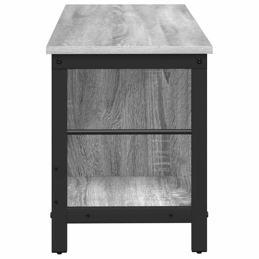 Boekenkast Grijs Sonoma 102 x 32 x 40,5 cm Bewerkt hout