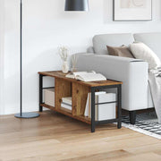Boekenkast 102x32x40,5 cm oud hout bewerkt hout