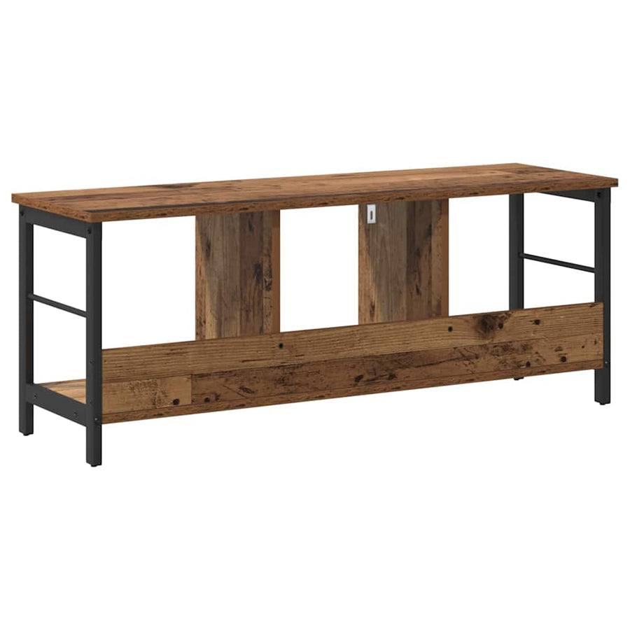 Boekenkast Oud Hout 102 x 32 x 40,5 cm Bewerkt hout