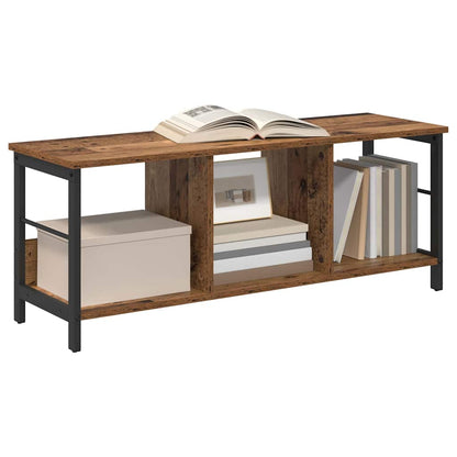 Boekenkast Oud Hout 102 x 32 x 40,5 cm Bewerkt hout