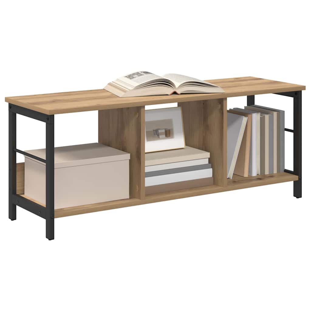 Boekenkast Artisan Eiken 102 x 32 x 40,5 cm Bewerkt hout