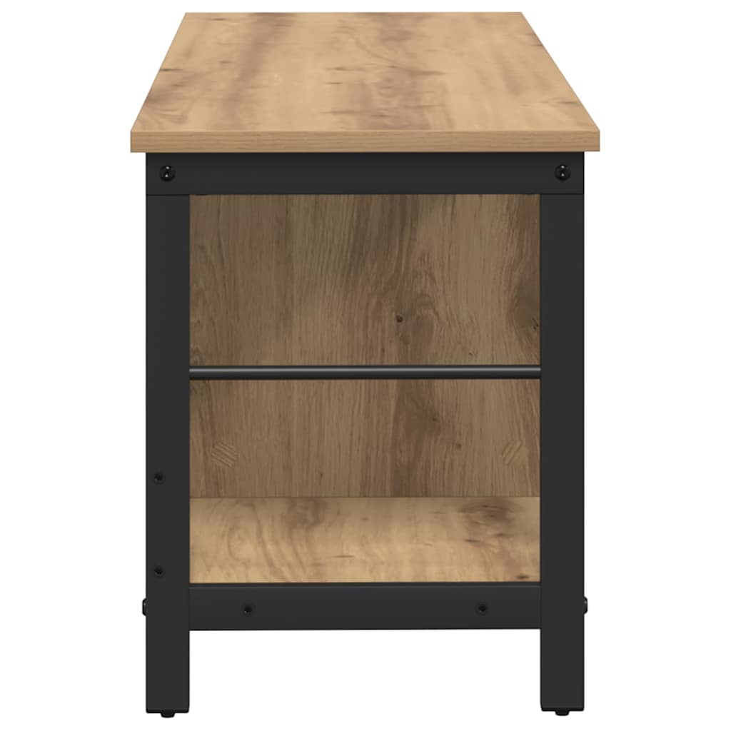 Boekenkast Artisan Eiken 102 x 32 x 40,5 cm Bewerkt hout