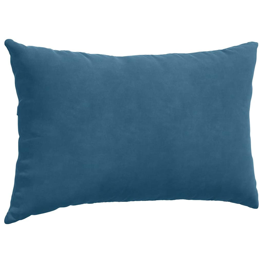 Sofa Kussens 2 pcs Blauw 50 x 30 cm Katoen Stof