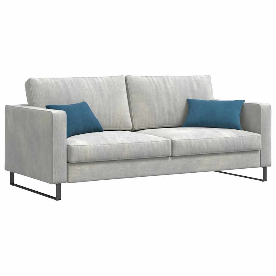 Sofa Kussens 2 pcs Blauw 50 x 30 cm Katoen Stof