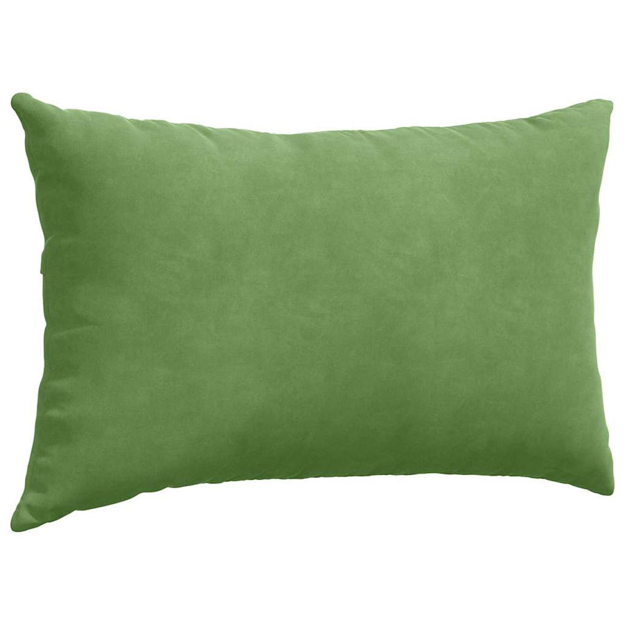Sofa Kussens 2 pcs Lichtgroen 50 x 30 cm Katoen Stof