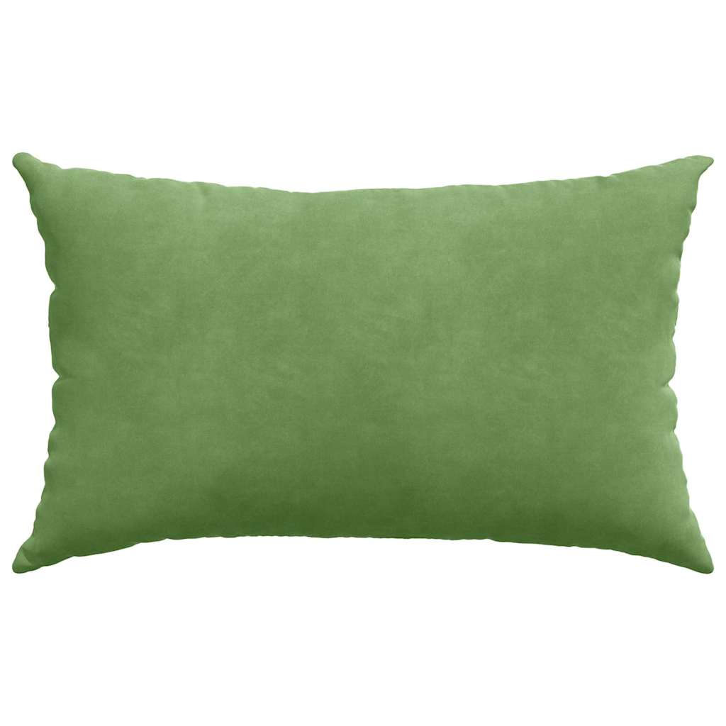 Sofa Kussens 2 pcs Lichtgroen 50 x 30 cm Katoen Stof