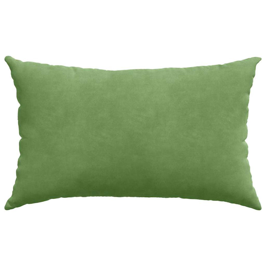 Sofa Kussens 2 pcs Lichtgroen 50 x 30 cm Katoen Stof