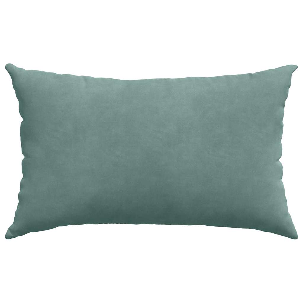 Sofa Kussens 2 pcs Zeegroen 50 x 30 cm Katoen Stof