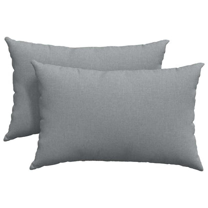 Sofa Kussens 2 pcs Lichtgrijs 40 x 60 cm