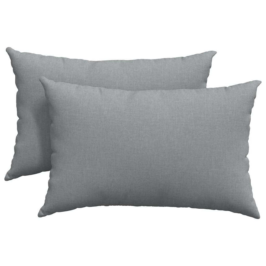 Sofa Kussens 2 pcs Lichtgrijs 40 x 60 cm