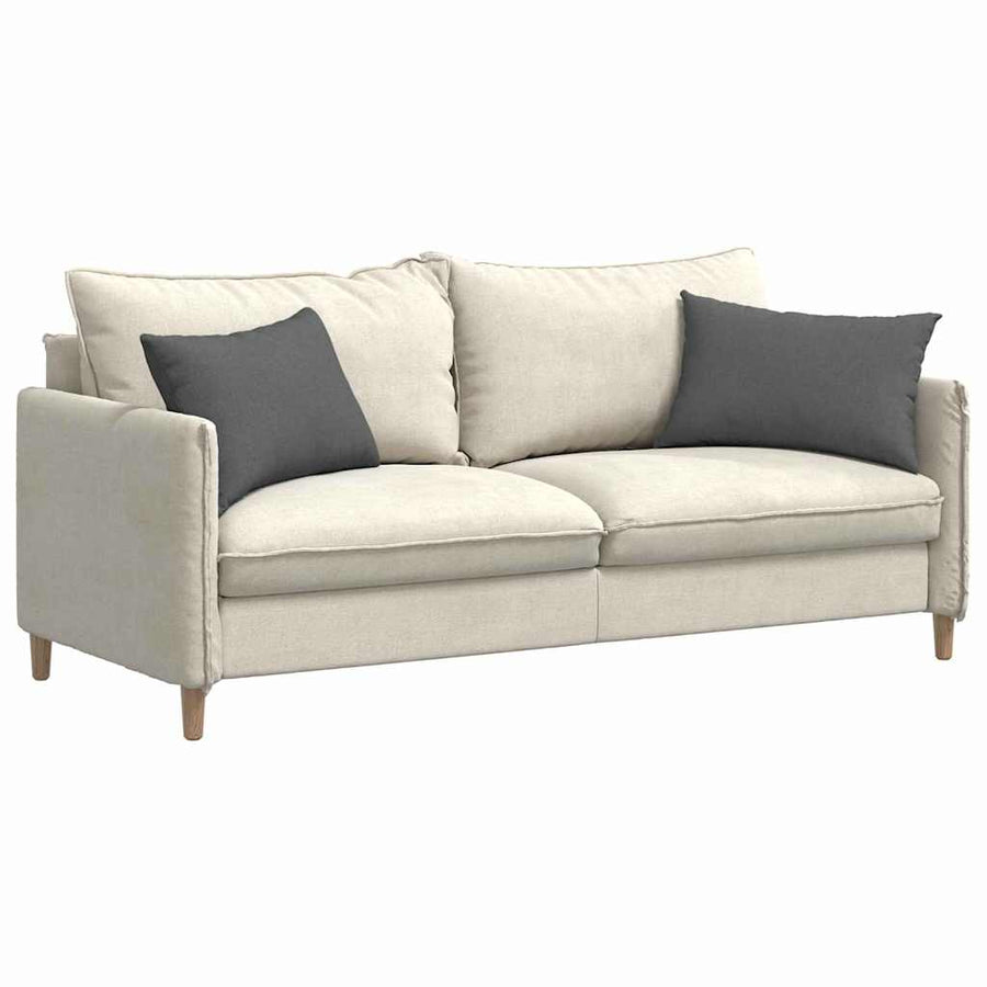 Sofa Kussens 2 pcs Donkergrijs 40 x 60 cm
