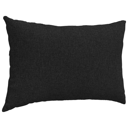 Sofa Kussens 2 pcs Zwart 40 x 60 cm
