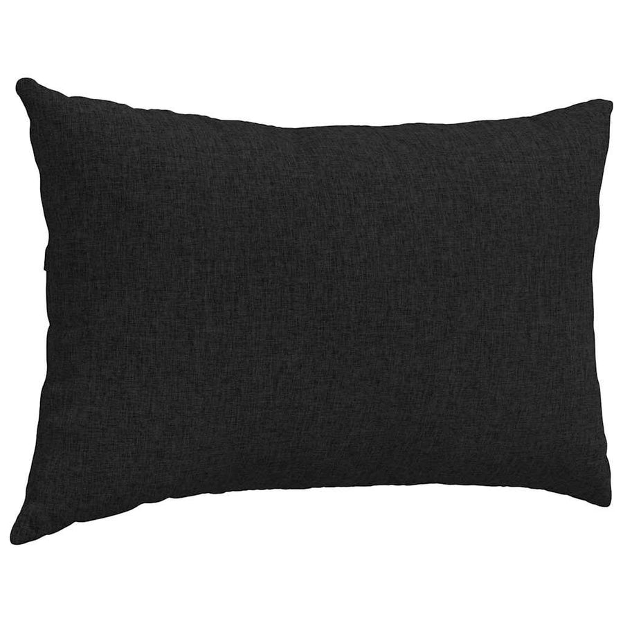 Sofa Kussens 2 pcs Zwart 40 x 60 cm