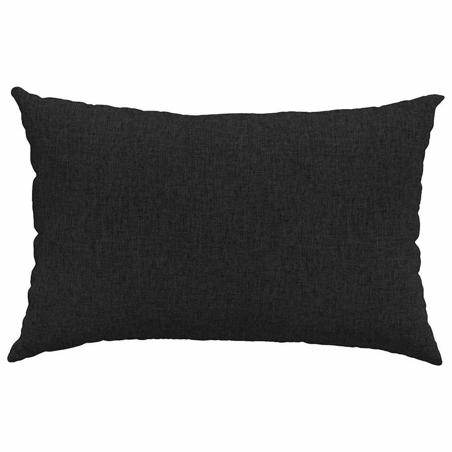 Sofa Kussens 2 pcs Zwart 40 x 60 cm