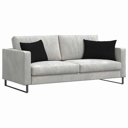 Sofa Kussens 2 pcs Zwart 40 x 60 cm