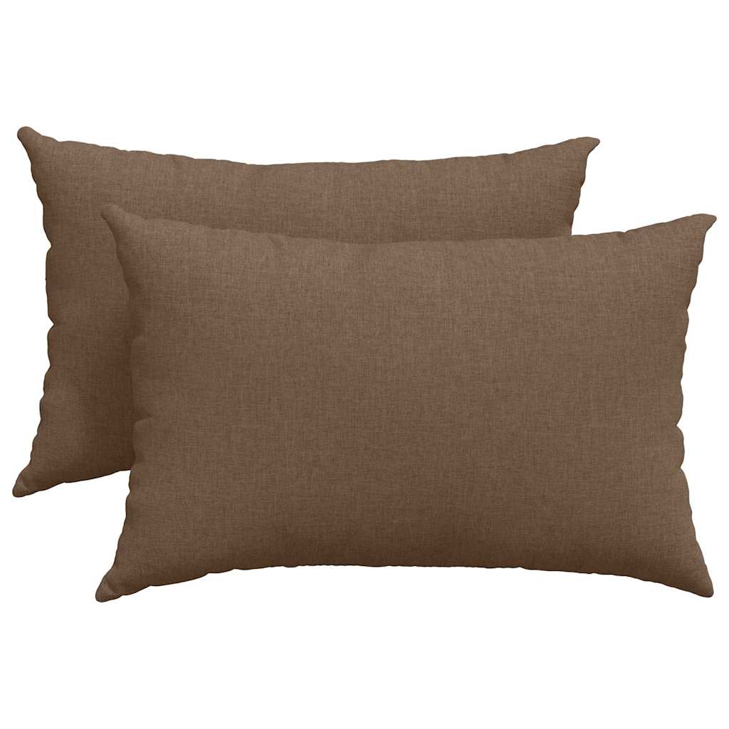 Sofa Kussens 2 pcs Bruin 40 x 60 cm
