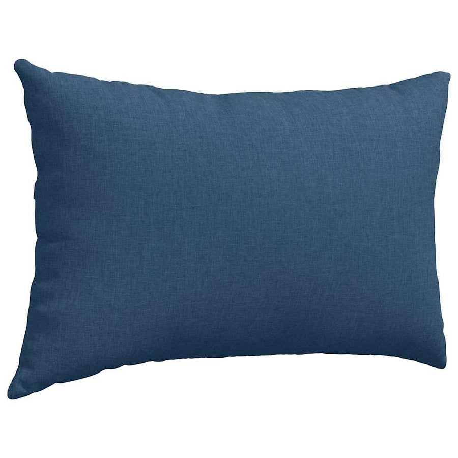 Sofa Kussens 2 pcs Blauw 40 x 60 cm Stof