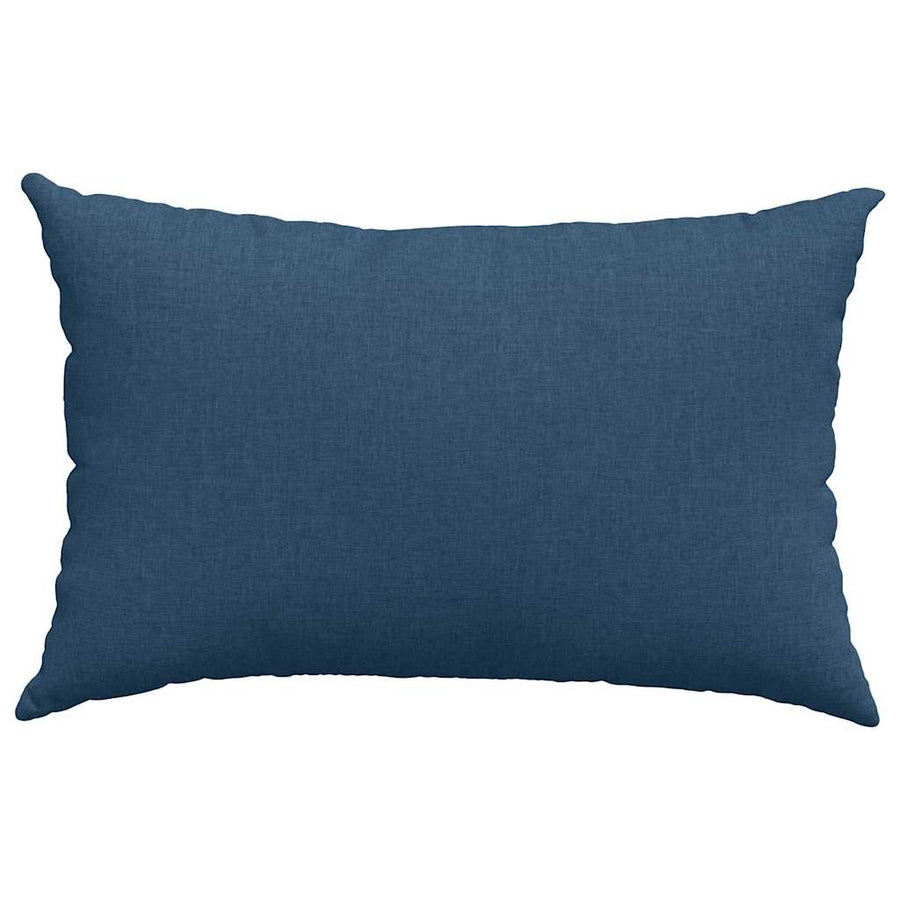 Sofa Kussens 2 pcs Blauw 40 x 60 cm Stof