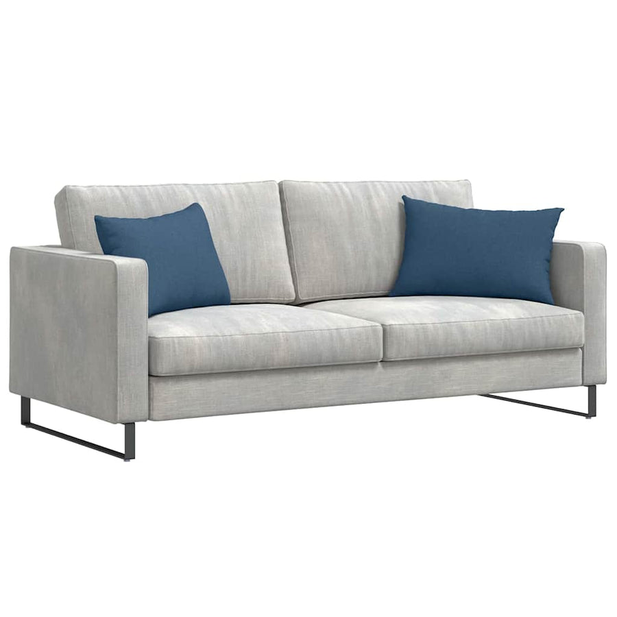 Sofa Kussens 2 pcs Blauw 40 x 60 cm Stof