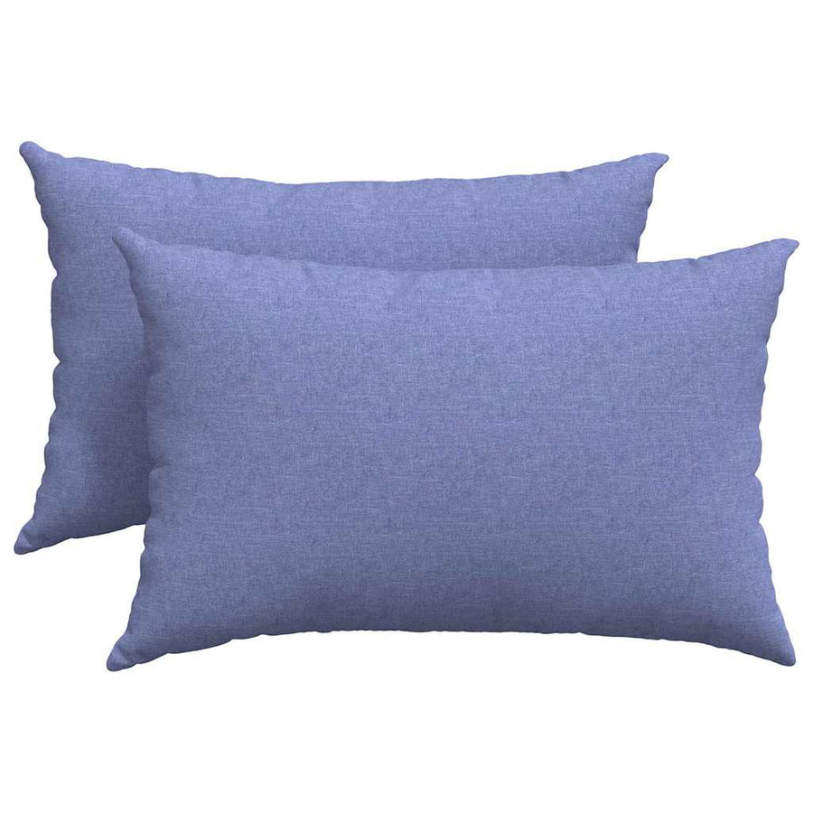 Sofa Kussens Blauw Stof