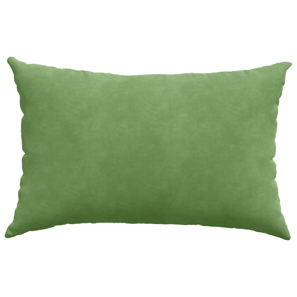 Sofa Kussens 2 stuks Lichtgroen 60 x 40 cm Cordstof