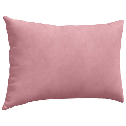 Sofa Kussens 2 pcs Roze 60 x 40 cm Katoen Stof