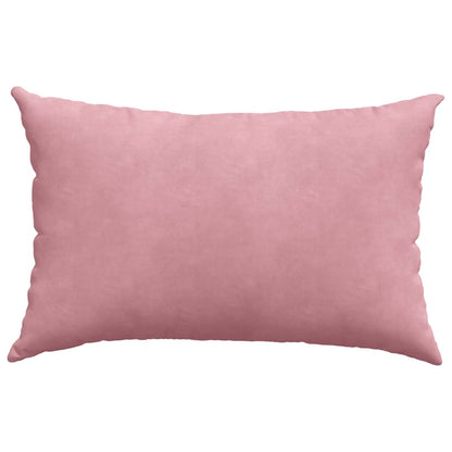 Sofa Kussens 2 pcs Roze 60 x 40 cm Katoen Stof