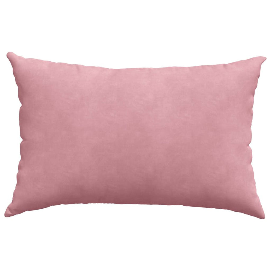 Sofa Kussens 2 pcs Roze 60 x 40 cm Katoen Stof