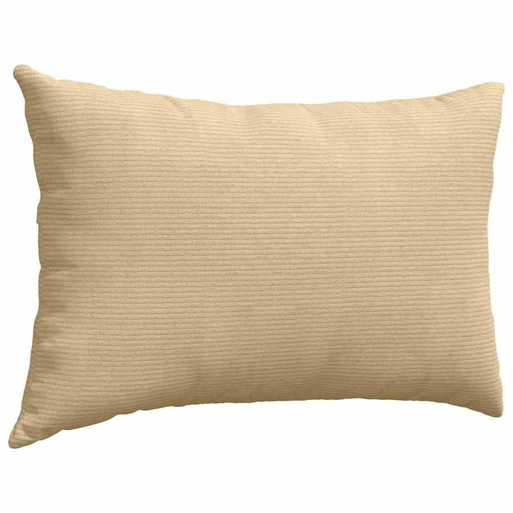 Sofa Kussens 2 pcs Grijs groen 60 x 40 cm Katoen Stof