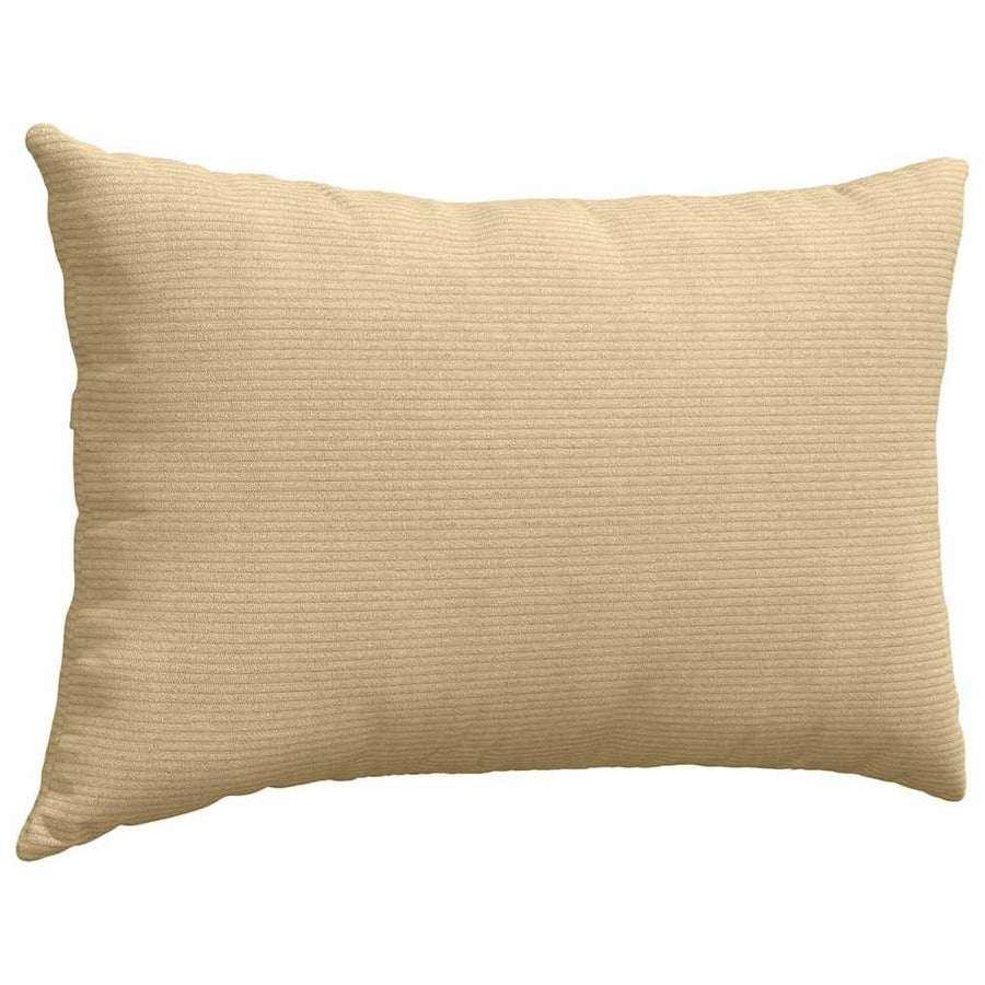 Sofa Kussens 2 pcs Grijs groen 60 x 40 cm Katoen Stof